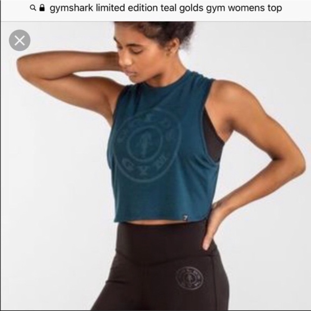 Golds Gym GYMSHARK limited edition tank top